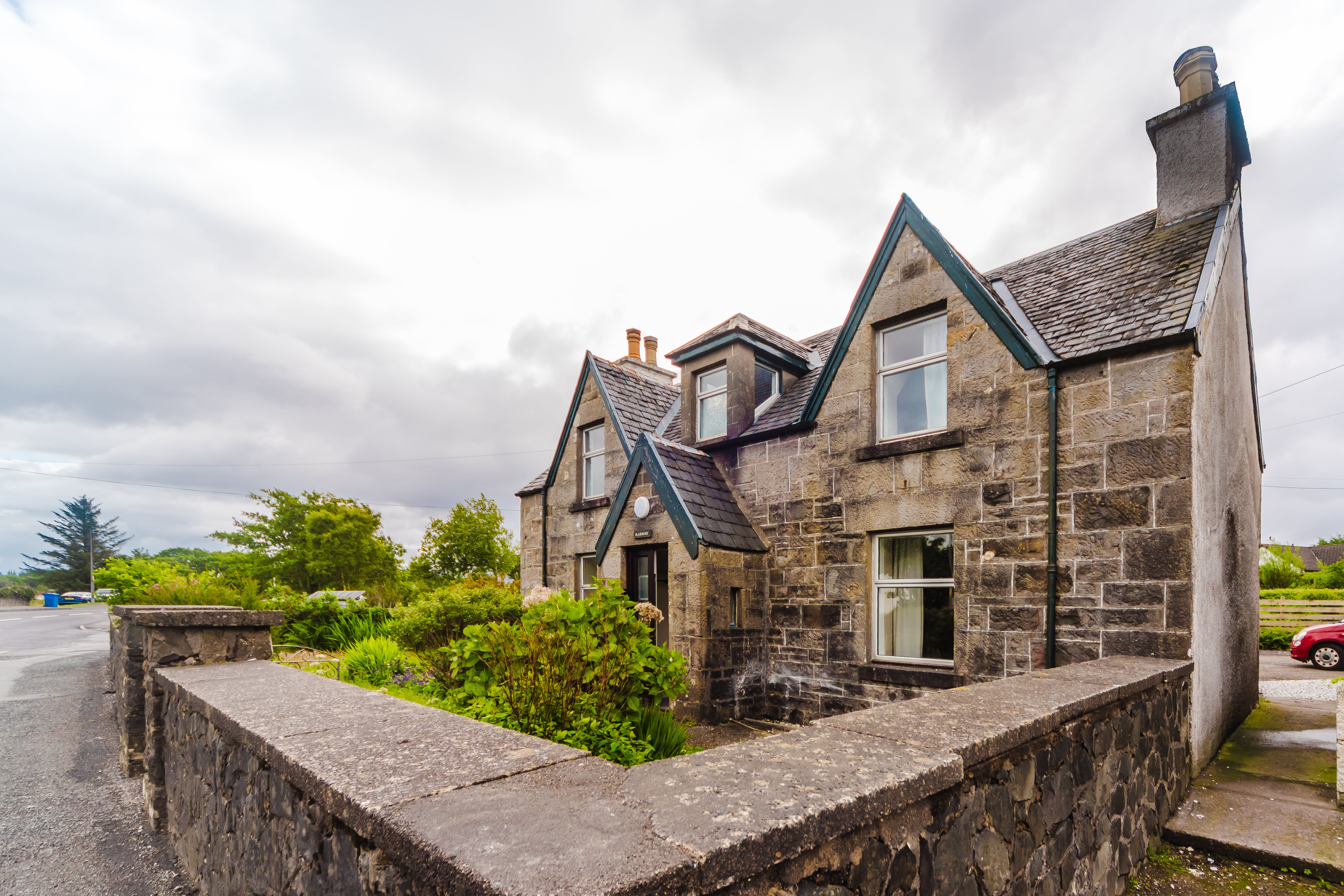 Front of Blairmore House