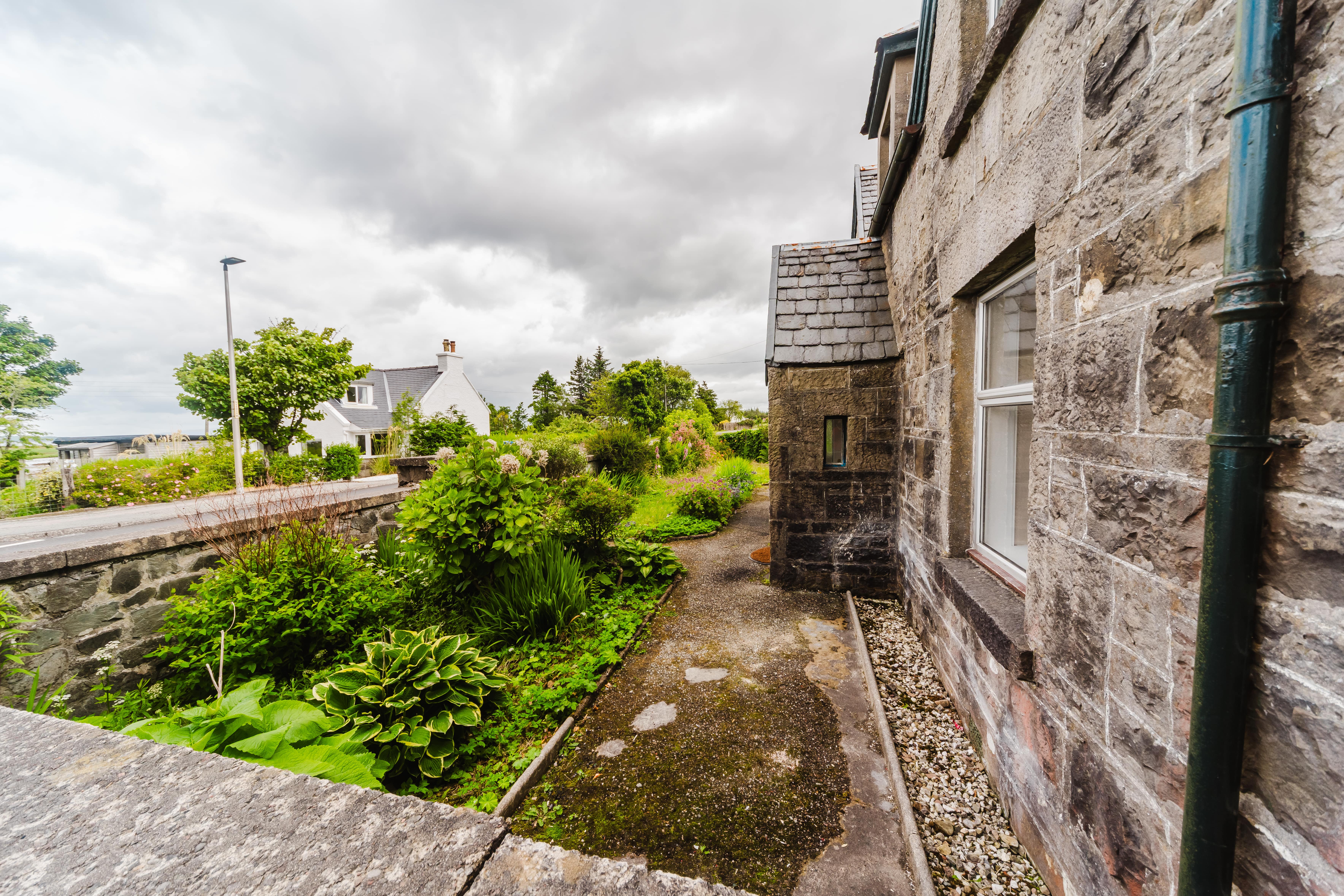 Side view of Blairmore House